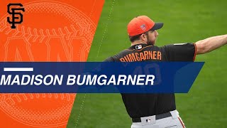 Bumgarner strikes out five in 2018 spring debut
