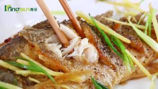 Fried Yellow Croaker With Pepper Sauce