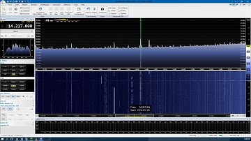 LimeSDR tuning HF using 2x Radio Shack FM Filters + Distill FM