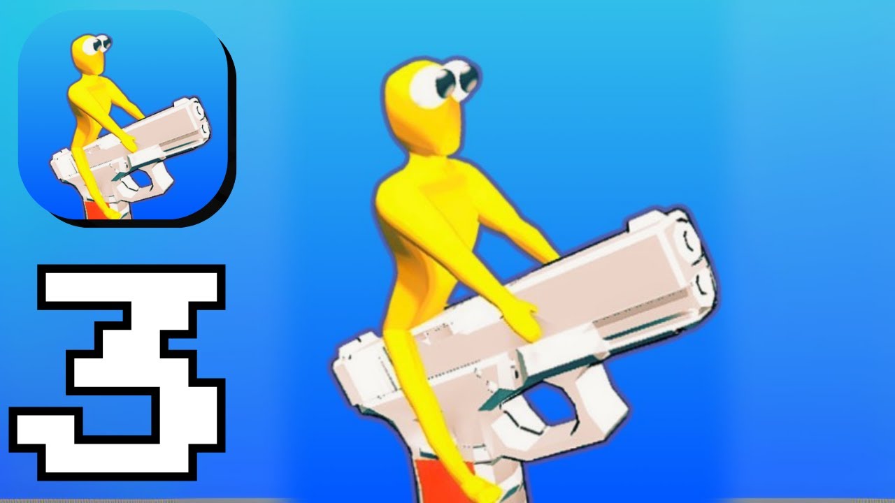 Flip Beat: Ragdoll Shooter - Gameplay Walkthrough Tutorial Part 3 All Levels (Android, iOs)