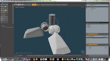 Modo 302/401 3D Modeling Tutorial: The Mech Part 2