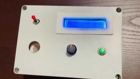 Working video of the Final Colorimeter Instrument Project