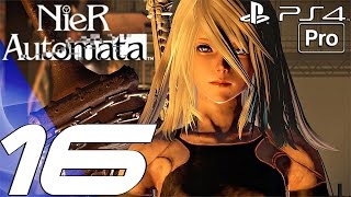 Nier Automata - Gameplay Walkthrough Part 16 - A2 Campaign Story (PS4 PRO) screenshot 2