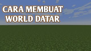 Tutorial Cara Membuat World Flat Menggunakan Multiverse-Core | Minecraft Tutorial