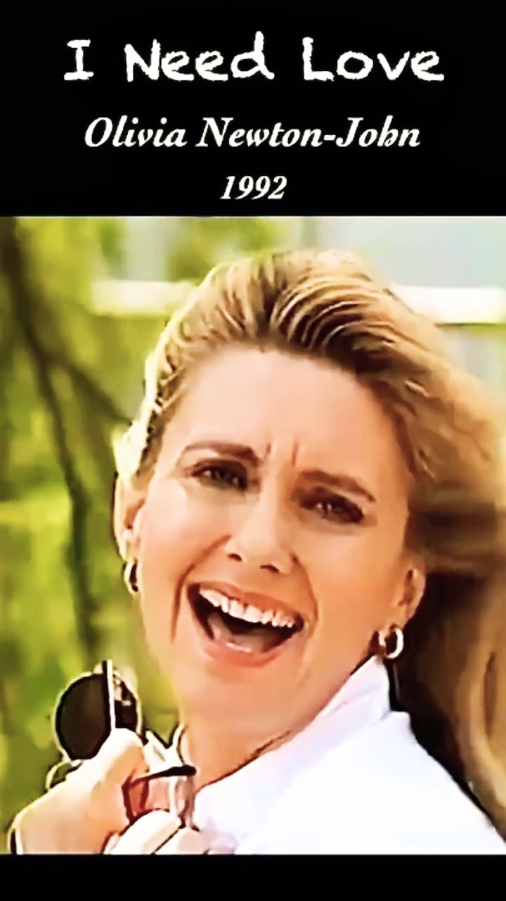 Olivia Newton-John - I Need Love (1992) | *Dutch TV - Te land, ter