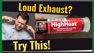 Fix An Exhaust Leak With Jb Weld Easy