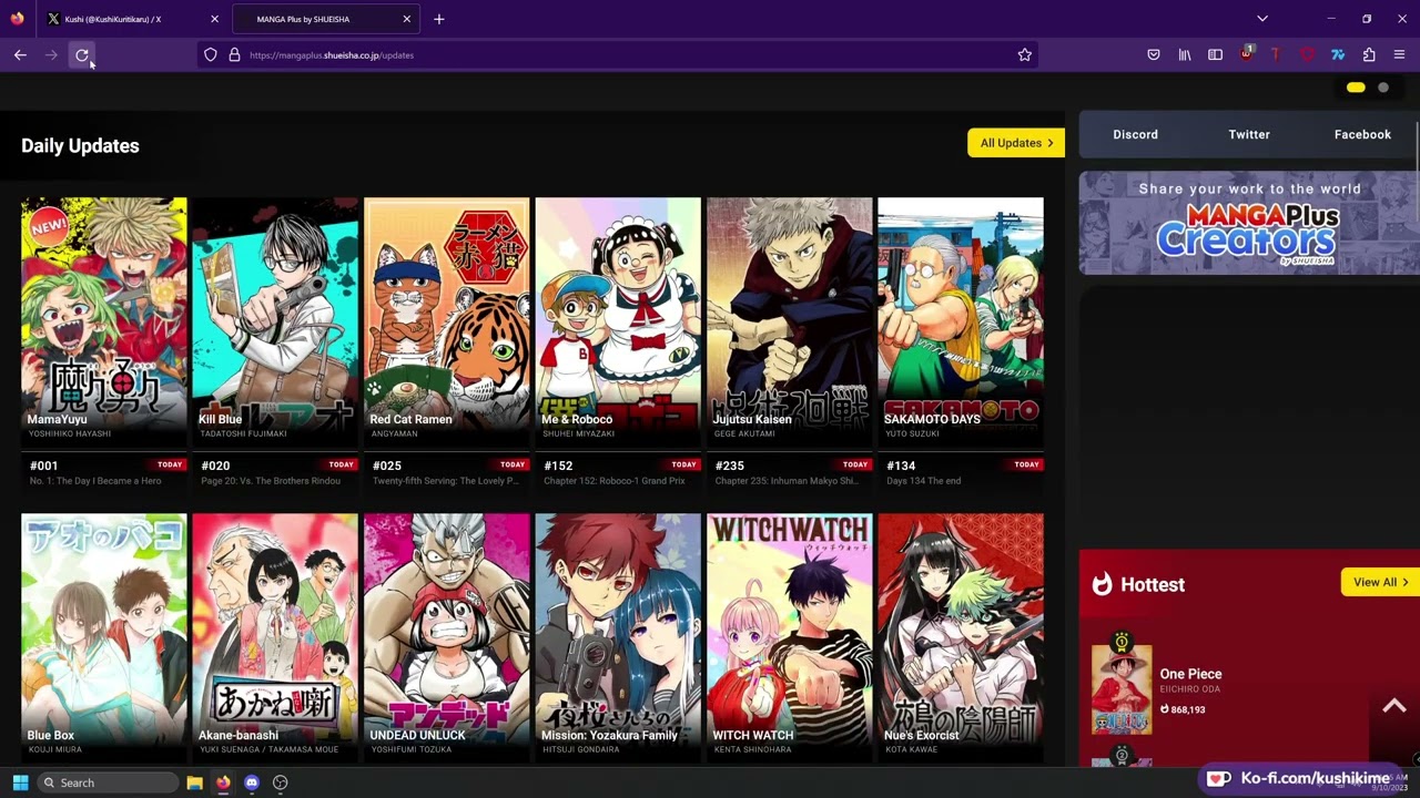 Weekly Shonen Jump Issue 41 Review (9/10/23)