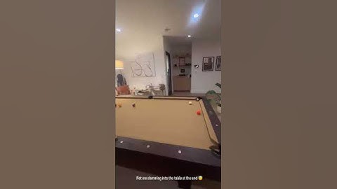 Dan Bilzerian with girl plays pool