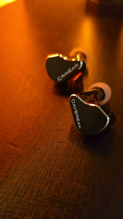 New Crinear Daybreak Showcase! 1dd2ba2pla tribid iem. #audiophile #crinear #daybreak #iem #earphones
