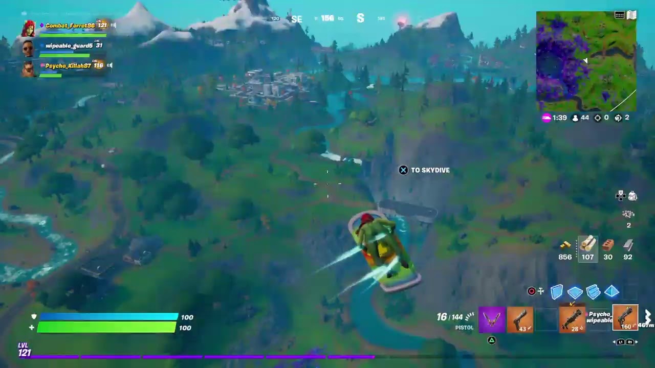 Fortnite Squads with Psycho_Killah87