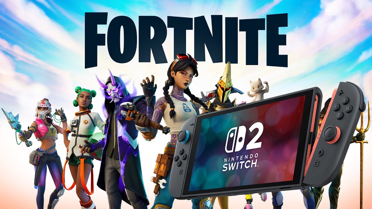 СТРИМ FORTNITE НА NINTENDO SWITCH 2