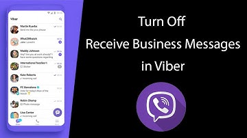 How to Turn Off Receive Business Messages in Viber App?