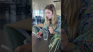 When you scroll past a video you just posted yourself