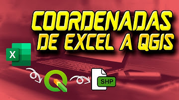 Subir PUNTOS de Excel a QGIS [Shapefile]