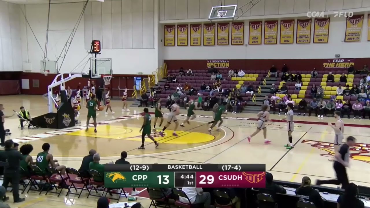 Cal Poly Pomona vs Cal State Dominguez Hills - Men's | CCAA Highlights