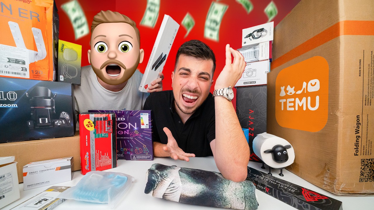 Rui GASTOU o Meu Dinheiro nos MELHORES Produtos da Temu