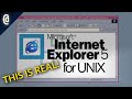 Things that shouldnt exist internet explorer for unix