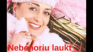Video thumbnail of "Džordana Butkutė - Nebenoriu Laukt (Oficialus audio)"