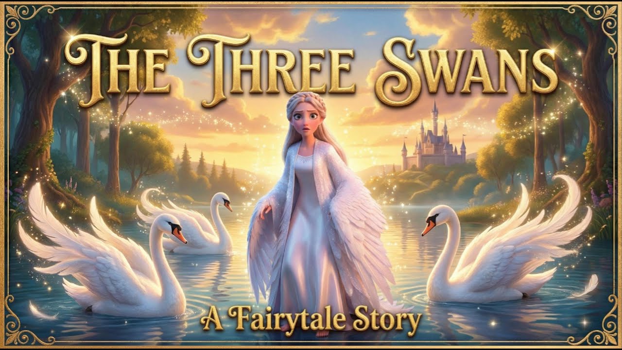 The Tale of the Princess and the Three Swans | Bed time story