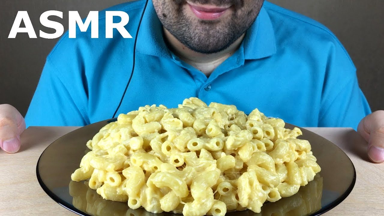 ASMR MAC N CHEESE EATING (MACARONI and CHEESE) Eating Sounds *Mukbang