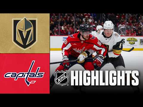 Golden Knights vs. Capitals | NHL Highlights | February 27, 2026