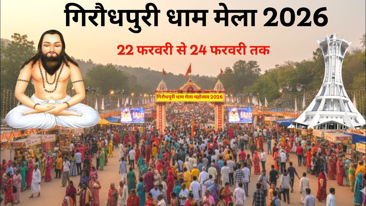 गिरौधपुरी मेला का पहला दिन का माहौल 2026 | Giroudhpuri Mela 2026 | Lalit Dewangan 