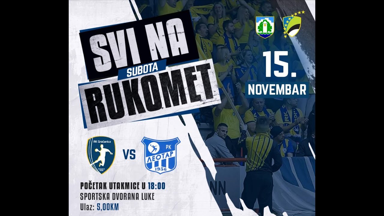 WTV Live (RK Gračanica - RK Leotar)