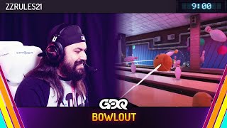 BOWLOUT by zzrules21 in 9:00 - Summer Games Done Quick 2025