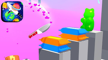 Slice It All ​- All Levels Gameplay Android,ios (Levels 383-386)