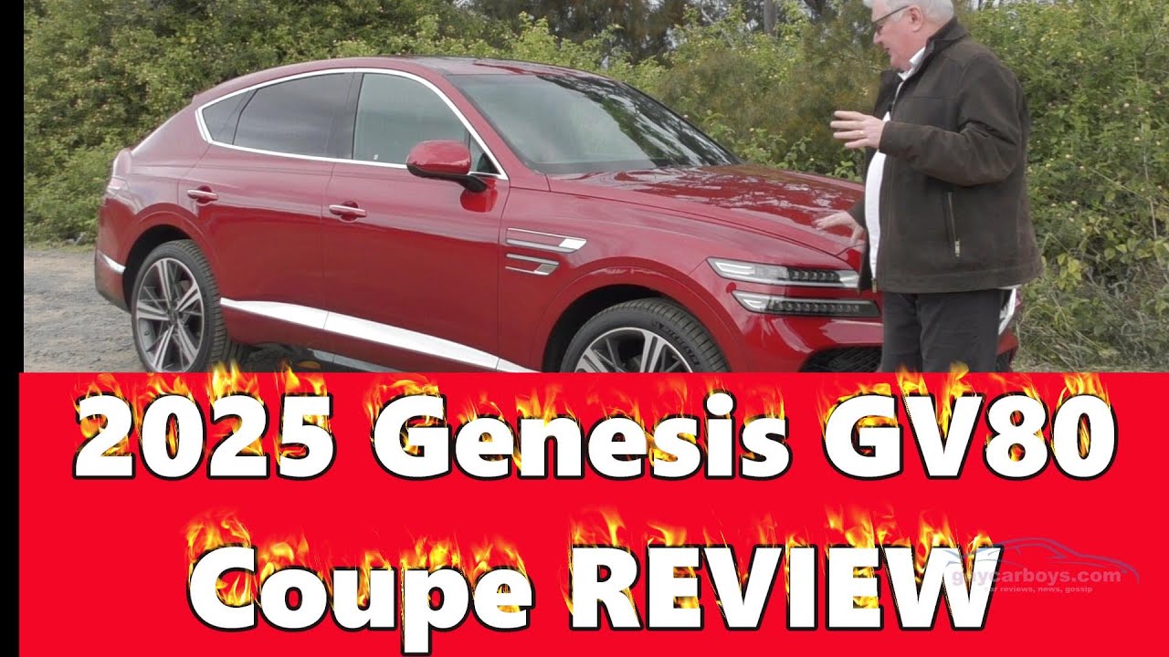 the Luxurious 2025 Genesis GV80 Coupe FULL of Technology -FULL REVIEW