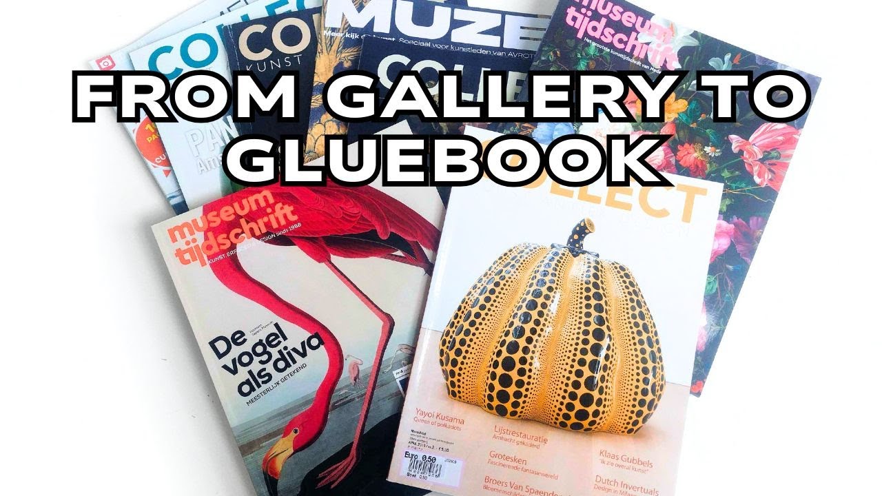 Art Magazine Harvesting for Gluebooking, Collages, and Junk Journals