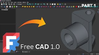 Universal Joint Free Cad Tutorials Part 1 Fork Cadverse