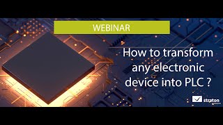 Webinar - How to transform any electronic device into PLC? screenshot 5