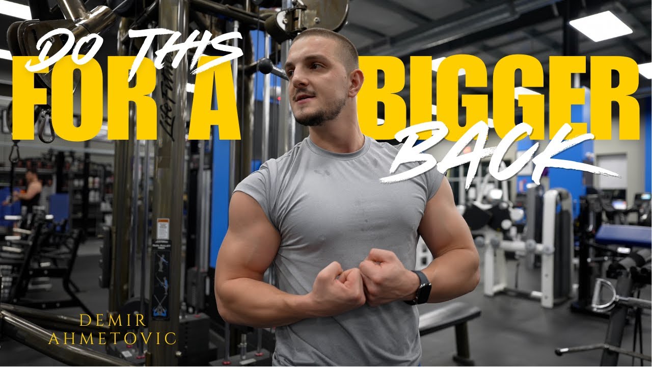 Building a Bigger Back and Triceps | My Best Training Tips - YouTube