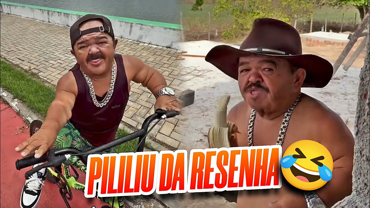 PILILIU DA RESENHA PEGOU AR 😂😂😂 COM LEÔNCIO MUITA RESENHA KKK