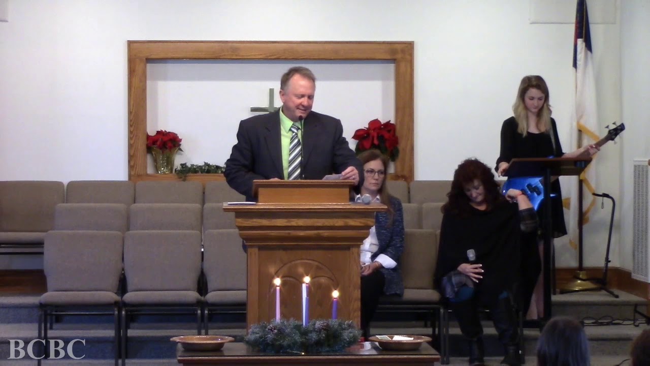 Black Creek Baptist Church Walterboro, SC. Morning Service December