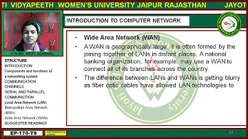 Jayoti Vidyapeeth - Faculty of Engineering and Technology - Introduction to Computer Network