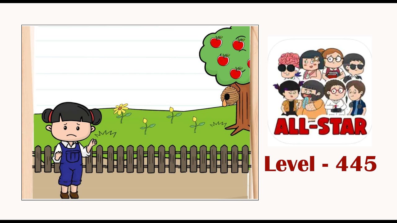 Brain test all star level 445 The other flowers must blossom too. - YouTube