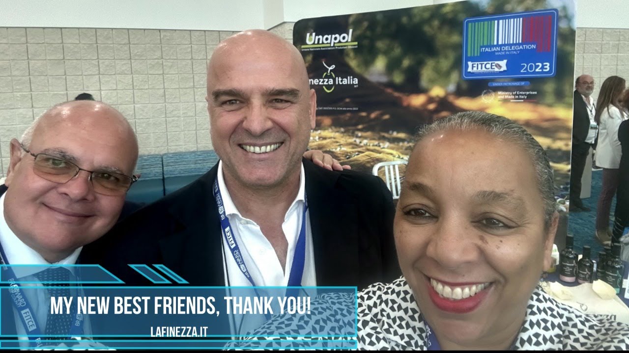 WHY the Italian Delegation at FITCE stopped me in my TRACKS!