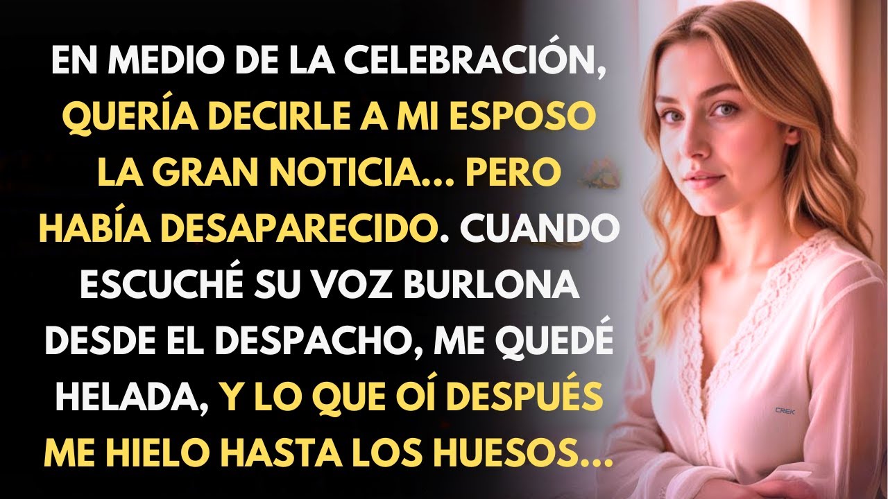 En Medio De La Celebración, Quise Sorprender A Mi Esposo—Pero Lo Que Encontré En Su Despacho...