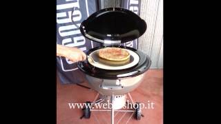 Forno pizza Weber - YouTube