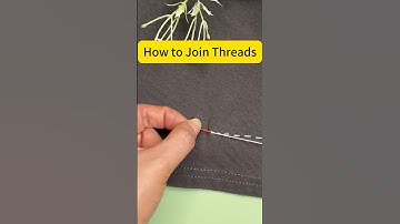 Thread Running Out? ULTIMATE Trick to Join Threads Instantly!#sewingtips #sewing #sewinghacks