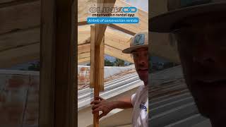 How to brace a ridge beam #diy #constructionlife #contractor #buildingconstruction #framing #tools