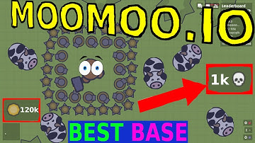 MOOMOO.IO UNBEATABLE! THE  BEST 2 PLAYER BASE EVER 1 MILLION Points iXPLODE Cookieguy  (NEW UPDATE)