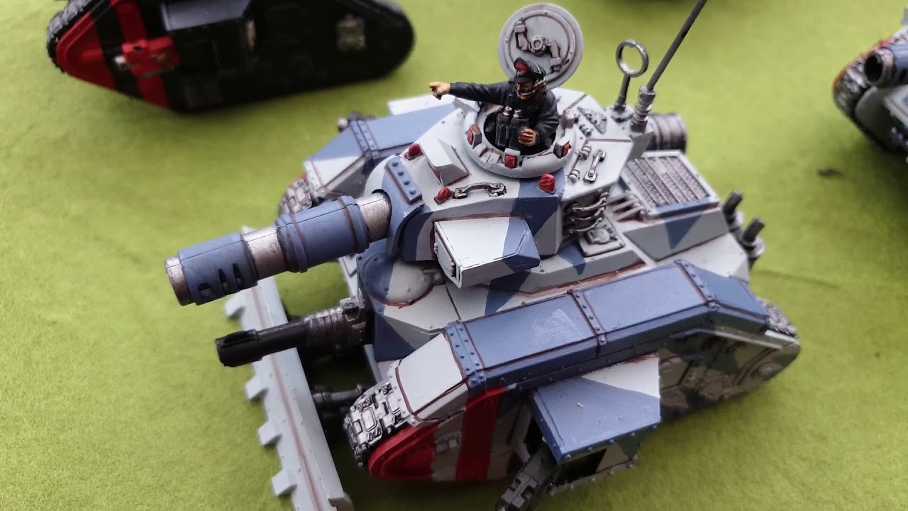 Leman Russ Tank Company Restoration project for Imperial Guard/Astra millitarioum