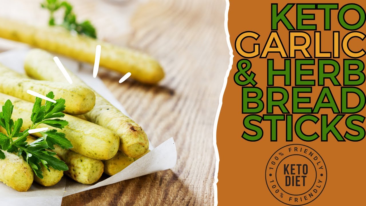 Keto Garlic & Herb Bread Sticks shorts YouTube