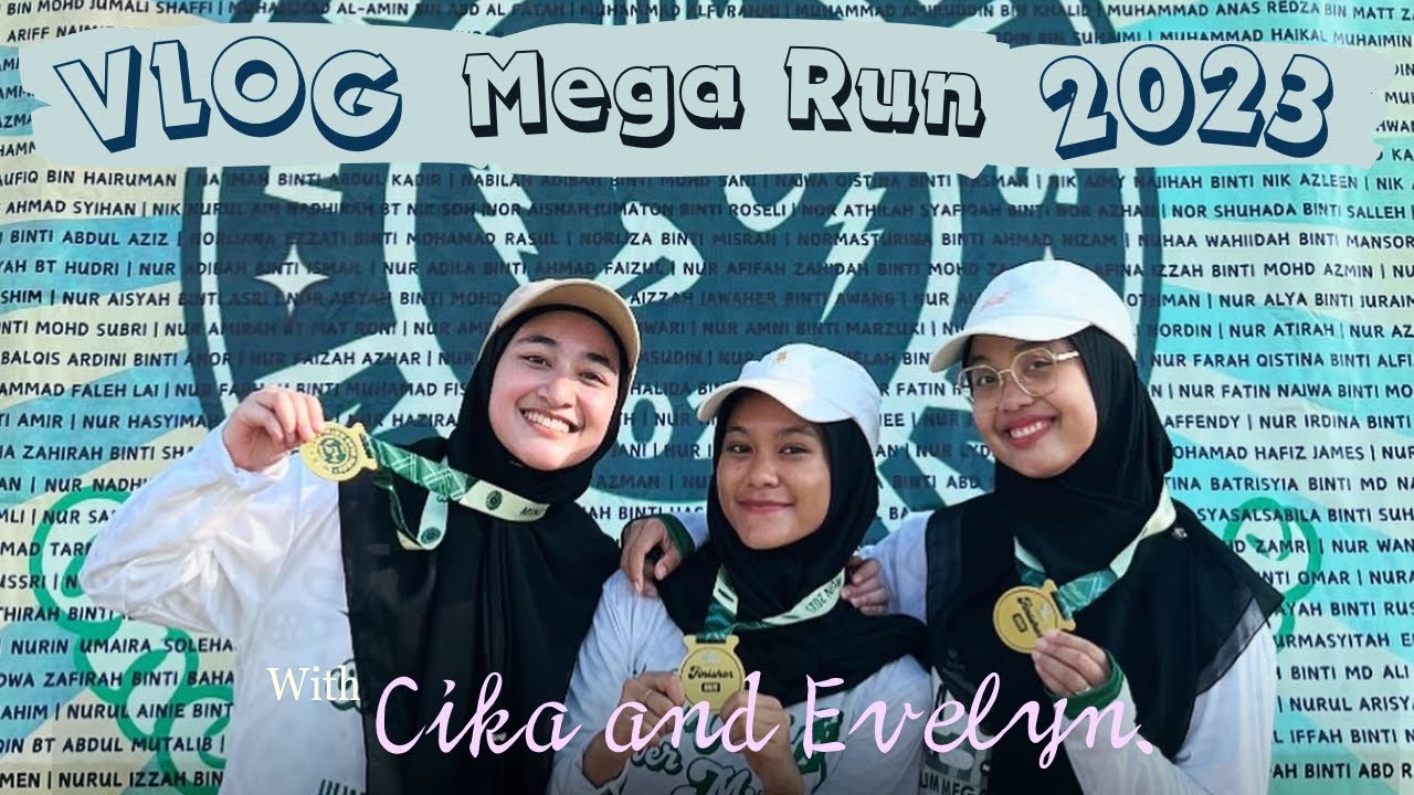 UWOW PERTAMA KALI IKUT MEGA RUN 5 KM DI MALAYSIA!🤩🏃‍♀️🏃‍♂️🏃| IIUM MEGA RUN 2023