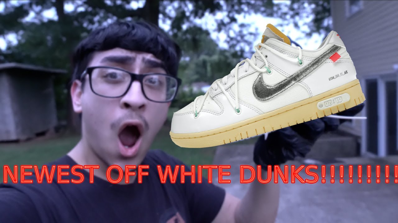 OFF-WHITE Nike Dunk Low UNBOXING (YOU WON'T BELIEVE WHICH ONE I GOT!!)