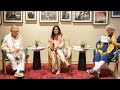Living legend gulzar on poetry and life in a conversation with shailja chandra and atul tiwari