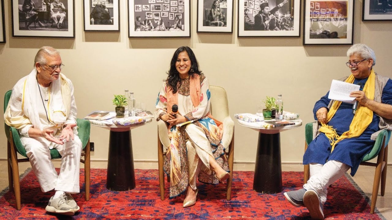 Living Legend Gulzar on poetry and life in a conversation with Shailja Chandra and Atul Tiwari